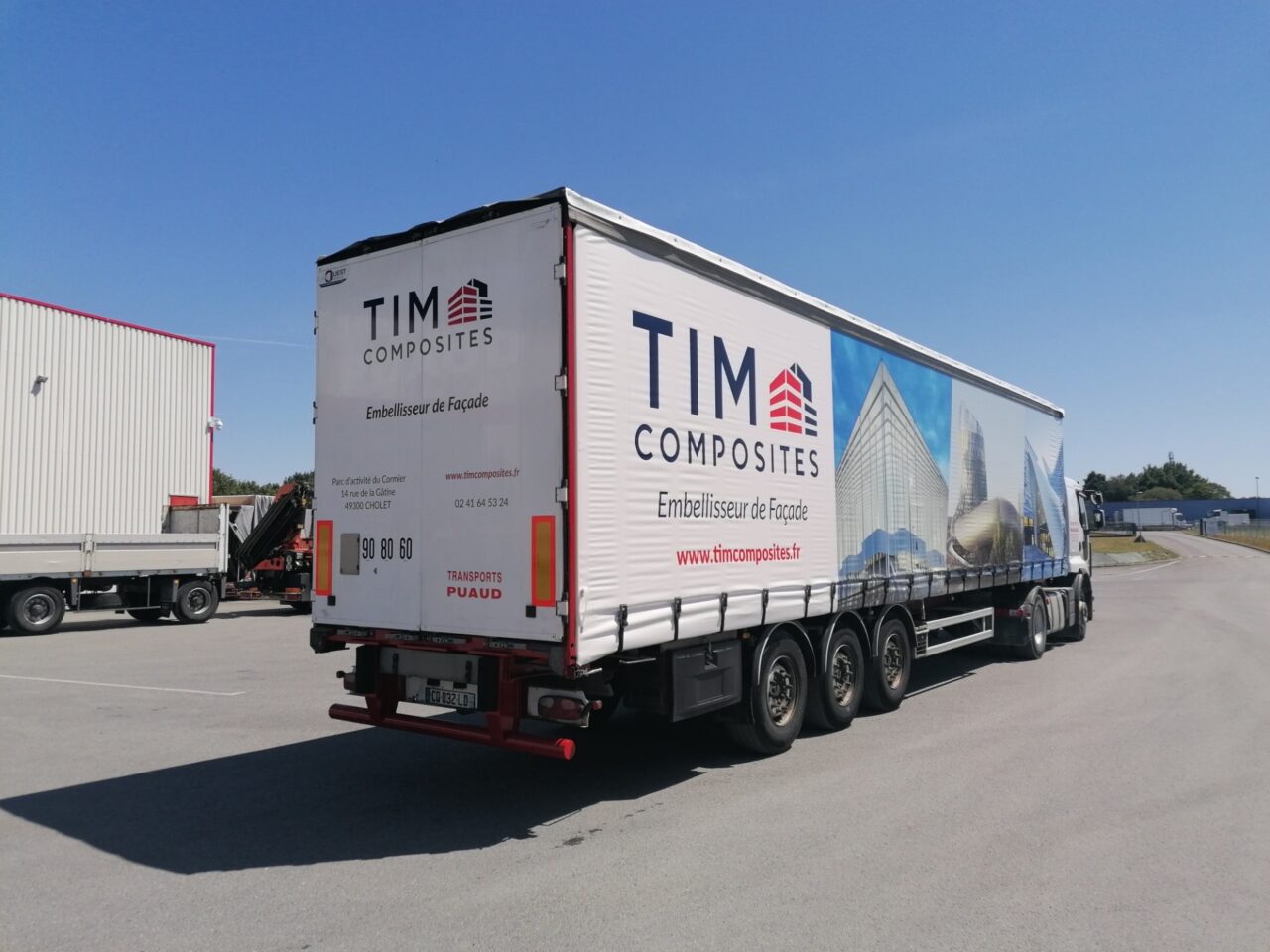 actualités bâtiment bâche camion TIM Composites