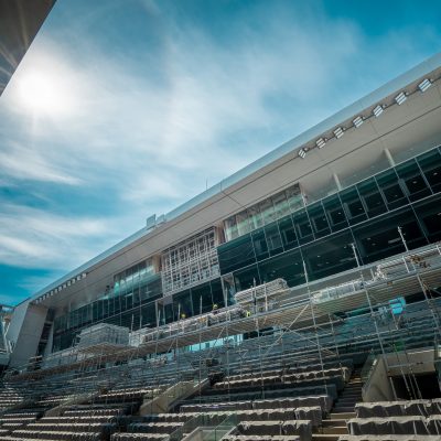 Stade Roland Garros Court Philippe Chatrier panneaux composites TIM Composites