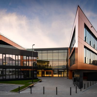 Immeuble Beaubourg Bertrange panneau composite aluminium aluminium composite TIM Composites