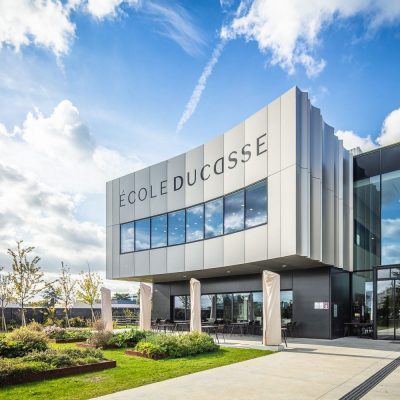 École Ducasse Paris Campus panneau composite aluminium aluminium composite bardage métallique TIM Composites