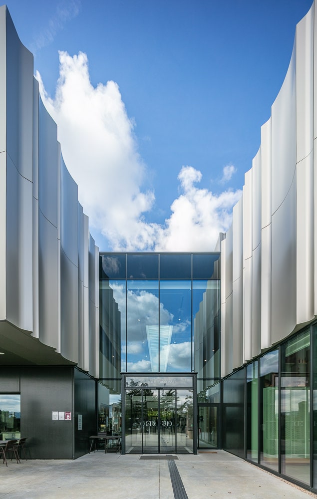 École Ducasse Paris Campus panneau composite aluminium aluminium composite bardage métallique TIM Composites