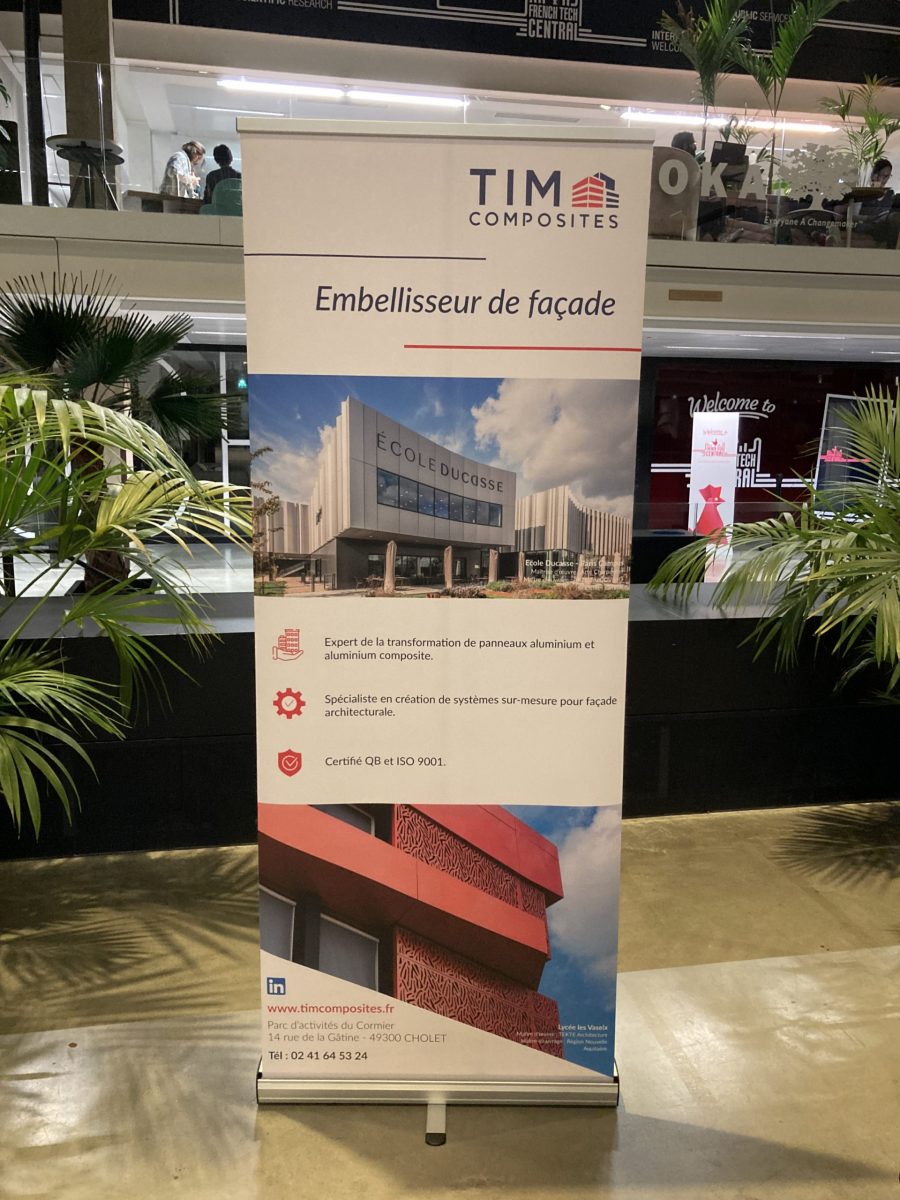 Equerre d'argent Le moniteur AMC TIM Composites