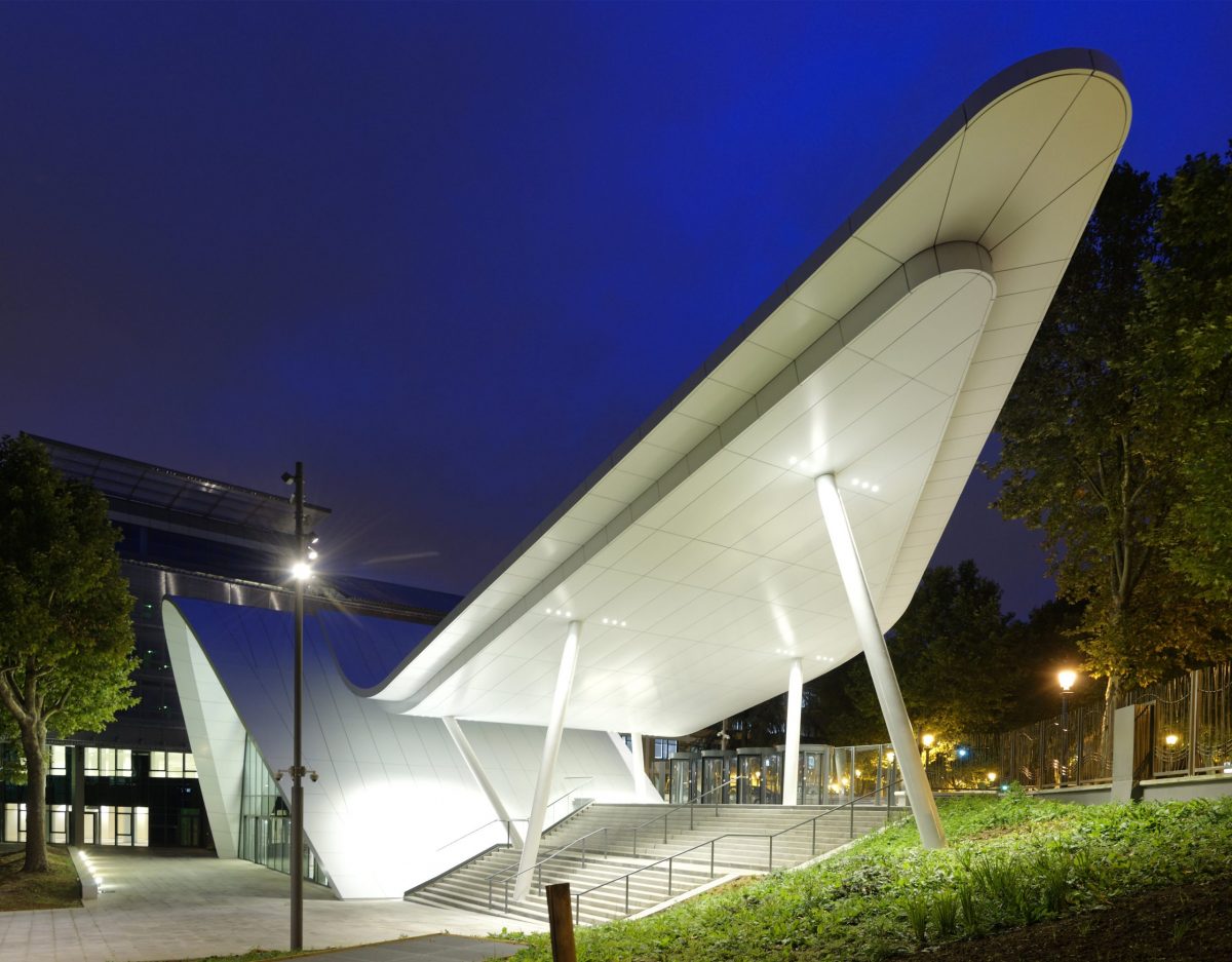 Eole Campus Evergreen Montrouge panneau composite aluminium TIM Composites
