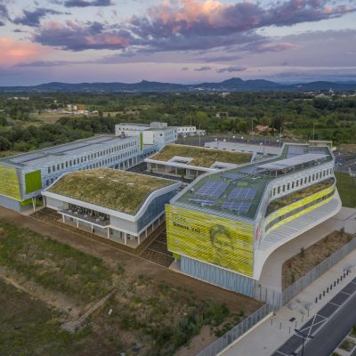 Lycée les Vaseix panneau composite aluminium aluminium composite Alucobond 3a Composites TIM Composites