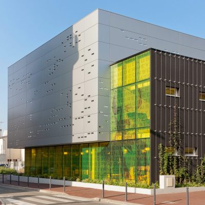 Conservatoire Niedermeyer panneau composite aluminium aluminium composite TIM Composites