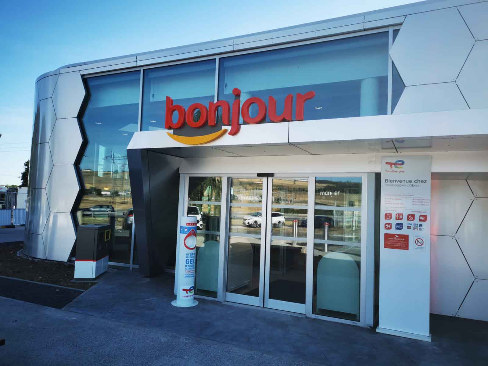 Total Énergies l’aire de l’Obrion